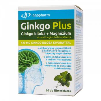 Innopharm Ginkgo Plus 120 mg filmtabletta 60 db