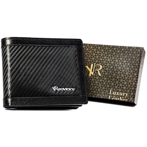 Elegantná pánska peňaženka z prírodnej kože - Rovicky