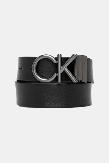 Obojstranný opasok Calvin Klein pánsky, čierna farba, K50K512829