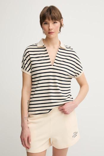 Polo tričko Tommy Hilfiger dámske, tmavomodrá farba, WW0WW44512