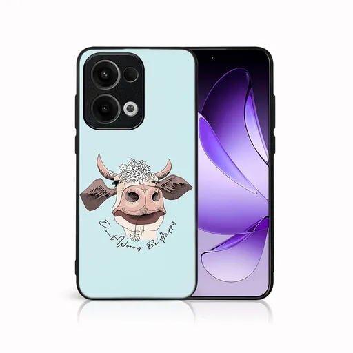 MY ART Ochranný kryt pre Oppo Reno13 5G HAPPY COW (181)
