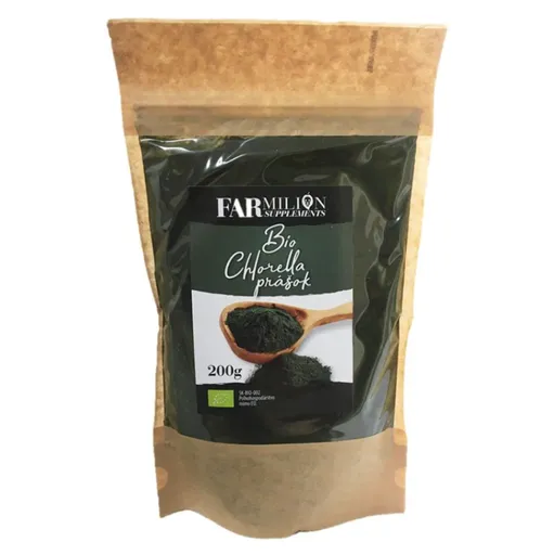 FARMILION Chlorella prášok BIO 200 g