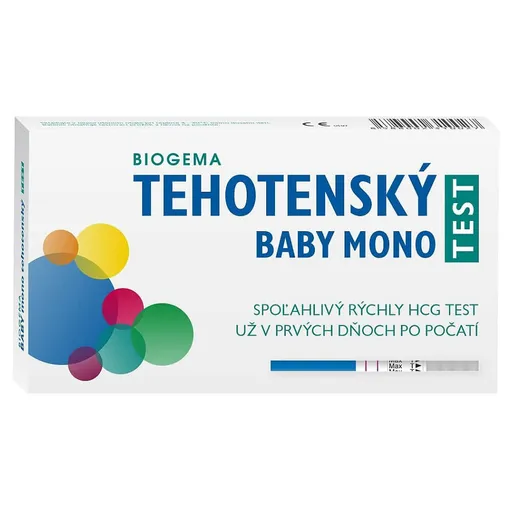 BABY TEST MONO tehotenský test prúžok 1 x 1 ks