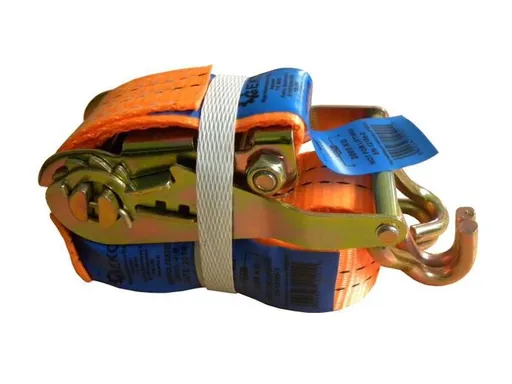 GEKO Popruh s ERGO račňou a hákmi, 5 t, 8 m