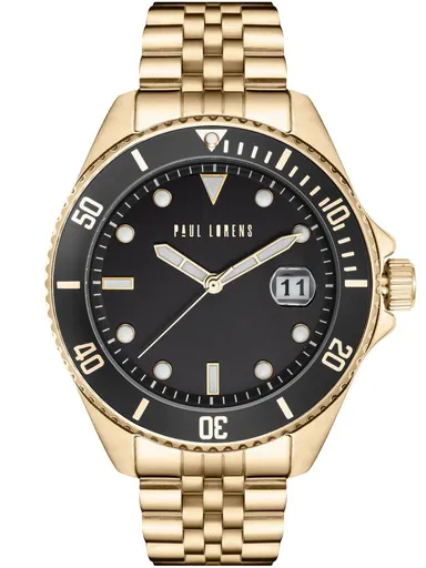 Pánske hodinky PAUL LORENS - PL13030B-1D1 (zg350b) + BOX