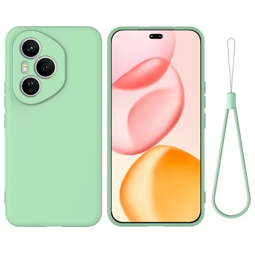 RUBBER Ochranný obal pre Honor 400 Pro 5G zelený