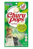 Churu Cat Pops Tuniak s kuracím mäsom 4x15g 3 + 1 ZADARMO