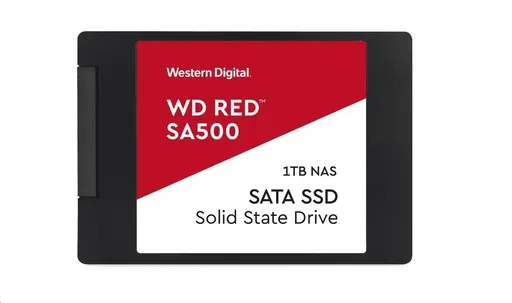 WD RED SSD 3D NAND WDS100T1R0A 1TB SATA/600 (R:560, W:530MB/s), 2.5"