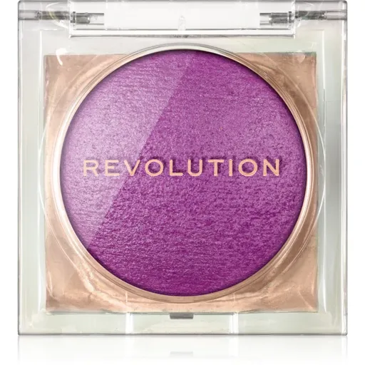 Makeup Revolution Beam Bright Blush rozjasňujúca lícenka odtieň Lick of Lilac 2.8 g