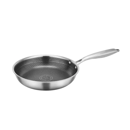 Nerezová panvica KITCHISIMO Chef 24 cm s nepriľnavým povrchom