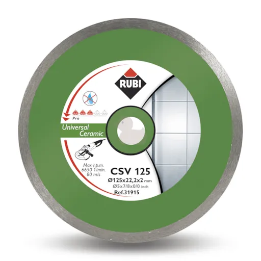 Rubi CSV 125 Pro diamantový kotúč kontinuálne 125 mm csv 125 pre R31915