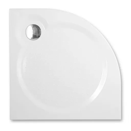 Roth Tahiti-M sprchová vanička štvrťkruhová 90x90 cm liaty mramor 8000065