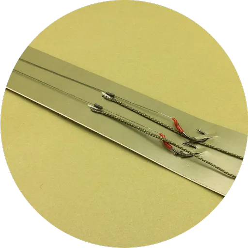 One more cast hotové náväzce meta terminal tackle all-in-1 rig coated braid lead clip 2 ks - veľkosť 6