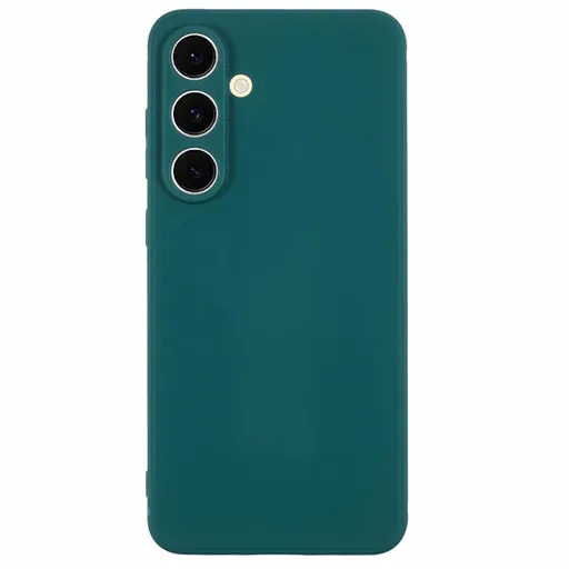 PROTEMIO TPU Kryt pre Samsung Galaxy S25 FE tmavozelený