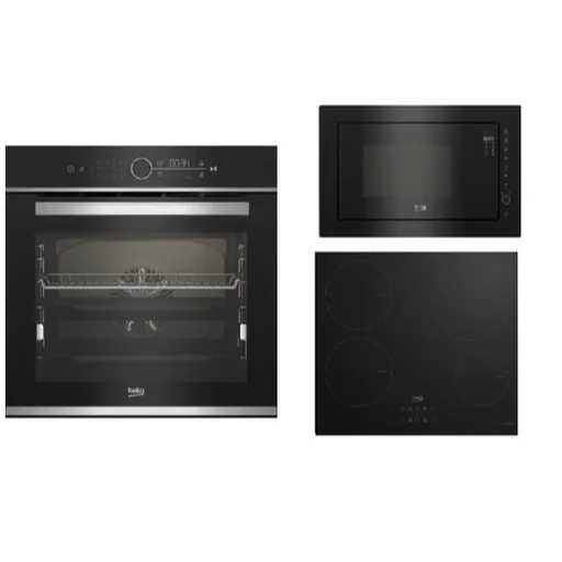 Set spotrebičov Beko BBIM13400XCS + HII64400MT + BMGB25333BG