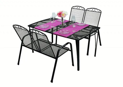 DEOKORK Záhradná kovová zostava RIVER 1+2