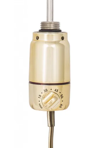 OLSEN SPA - Vykurovacia tyč PATRONA s termostatom - Farba vykurovacej tyče - Zlatá lesklá, Výkon vykurovacej tyče - 600 W RADPST3610