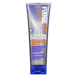 Fudge Professional Clean Blonde Damage Rewind Violet-Toning Shampoo tónovací šampon pre blond vlasy 250 ml