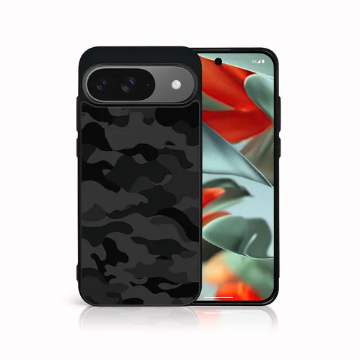 MY ART Ochranný kryt pre Google Pixel 9 BLACK CAMO (234)