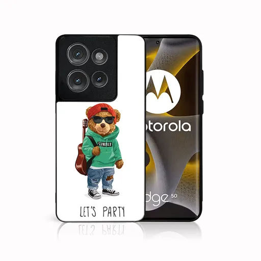 MY ART Ochranný kryt pre Motorola Edge 50 BEAR (177)