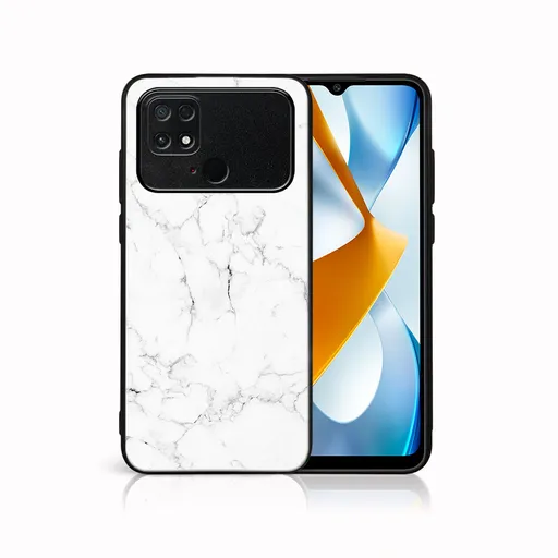 MY ART Ochranný kryt pre Xiaomi Poco C40 WHITE MARBLE (144)