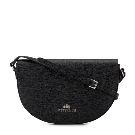 Elegantná čierna kabelka Wittchen 29-4E-022-1S