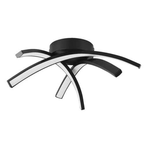 LED stropné osvetlenie Eglo DESTRO-E čierna 74076