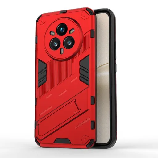 BIB Ochranný obal so stojanom pre Realme 14 Pro+ 5G červený