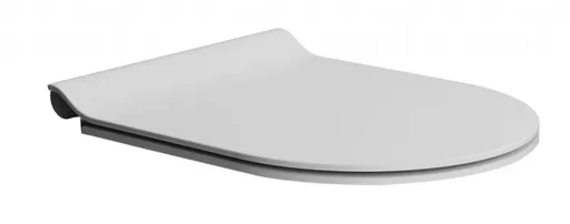 GSI - WC sedátko, SLIM, Soft Close, Quick Release, biela mat/chróm MS86CSN09