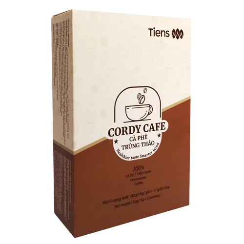 Tiens Kordycafe - káva s kordycepsom