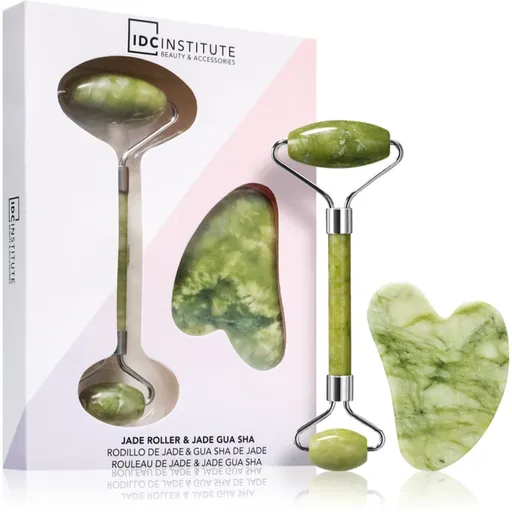 IDC Institute Jade masážna pomôcka na tvár 2 ks