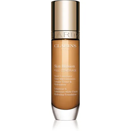Clarins Skin Illusion Hydrating Foundation vysoko krycí make-up odtieň 113C 30 ml