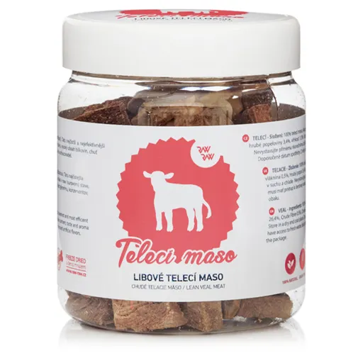 RAW RAW Pochúťka mrazom sušené teľacie mäso 70 g