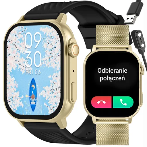 INTELIGENTNÉ HODINKY UNISEX GRAVITY GT15-6 - BLUETOOTH KONVERZÁCIE, PRÍDAVNÝ REMIENOK (sg029f)