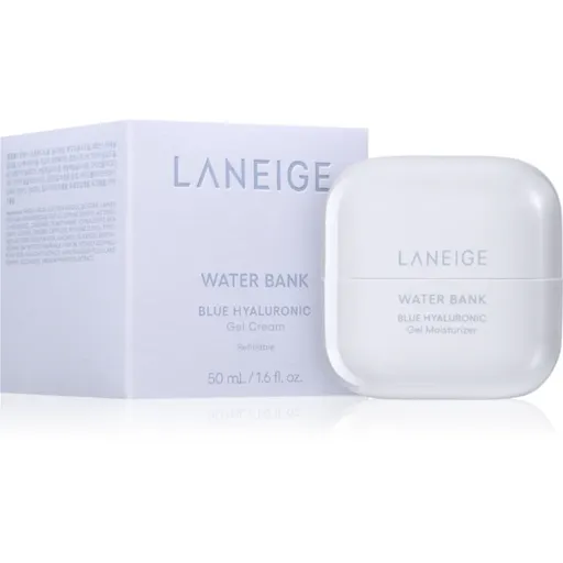 LANEIGE Water Bank Blue Hyaluronic Gel Cream Refillable hydratačný gél krém pre mastnú a zmiešanú pleť plniteľný 50 ml