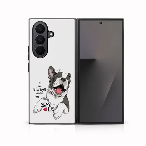 MY ART Ochranný kryt pre Samsung Galaxy Z Fold7 5G SMILE (189)