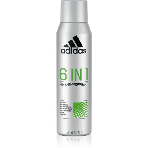 Adidas 6 in 1 antiperspirant pre mužov 150 ml