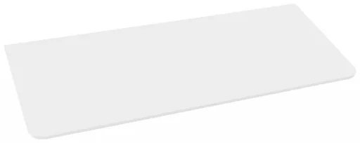 SAPHO - KERALA doska Rockstone 122x1,2x48,5cm, biela mat KR120-0101