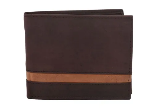 Pánska kožená peňaženka MERCUCIO tmavohnedá 2911822