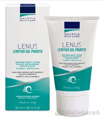 GALENIA LENUS LENITIVO SUL PRURITO telové mlieko, svrbivá pokožka 1x150 ml