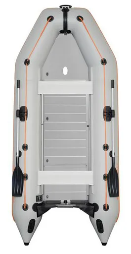 Kolibri čln km-360 d šedý hliníková podlaha