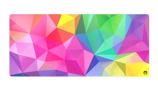 ENDORFY Podložka pod myš Crystal Spectrum XL, 900x400x3, farebná