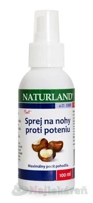 Naturland sprej na nohy proti poteniu 100 ml