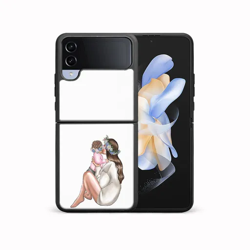 MY ART Ochranný kryt pre Samsung Galaxy Z Flip4 5G BABY GIRL (111)