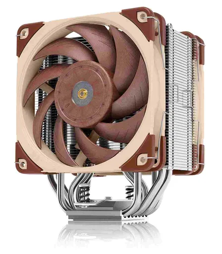 NOCTUA Chladič CPU NH-U12A, 2x 120mm, LGA1851, AM5, hnedá/strieborná