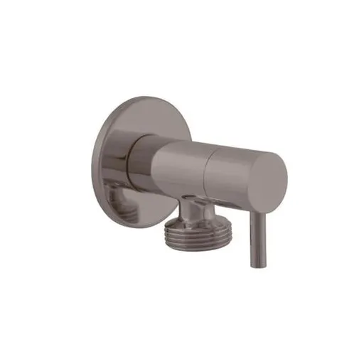 Rohový ventil RAV SLEZÁK 1/2“x3/4" práčkový metal grey kartáčovaná RV0234MGK