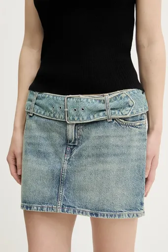 Rifľová sukňa Hugo Blue Gamini_B