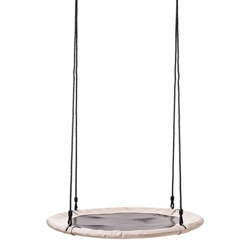 Woody Hojdací kruh béžový, pr. 100 cm