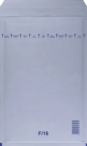 Obálka bublinková F16 220x340mm vnútorný rozm. 240x350mm vonkajší rozmer.