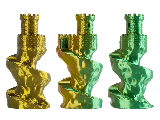 Spectrum 81424 ReFill filament, PLA Magic SILK, 1kg, 1.75mm, AMBER LEAF